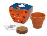 Nijntje terracota pot klavertje vier. - afbeelding 1