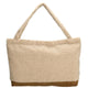 Beagles navarra shopper teddy beige 36x60x9cm polyester