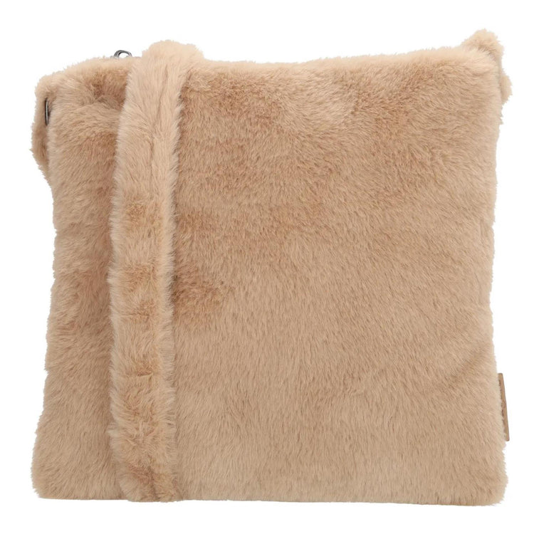 Beagles barakaldo schoudertas 25x24x2cm faux fur