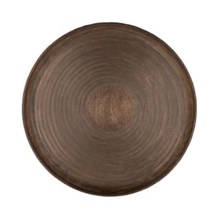 Hbx natural living dienblad metaal dia38cm