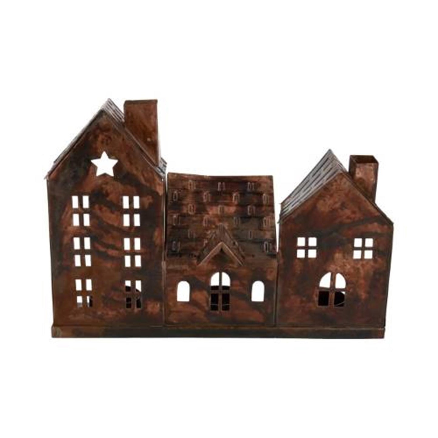 Hbx natural living theelichthouder huizen bonez