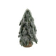 Hbx natural living kerstboom nobilis besneeuwd met 35led verlichting dia22x43cm op batterij