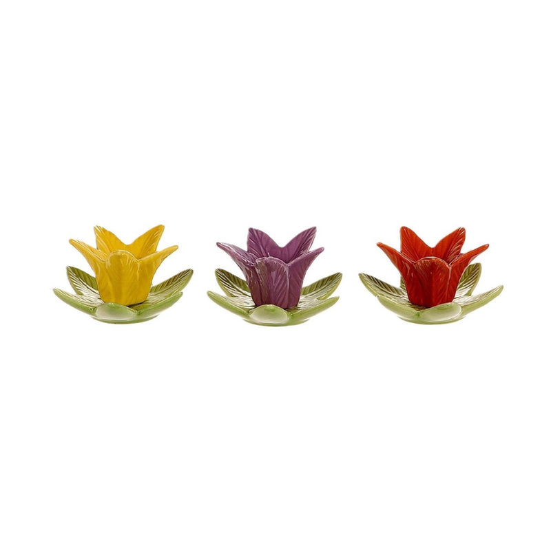 Hbx natural living kandelaar narcis 10x9x4,5cm