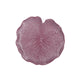 Hbx natural living hbx natrural living plateau bladvorm melam aubergine ø31xh3.5cm