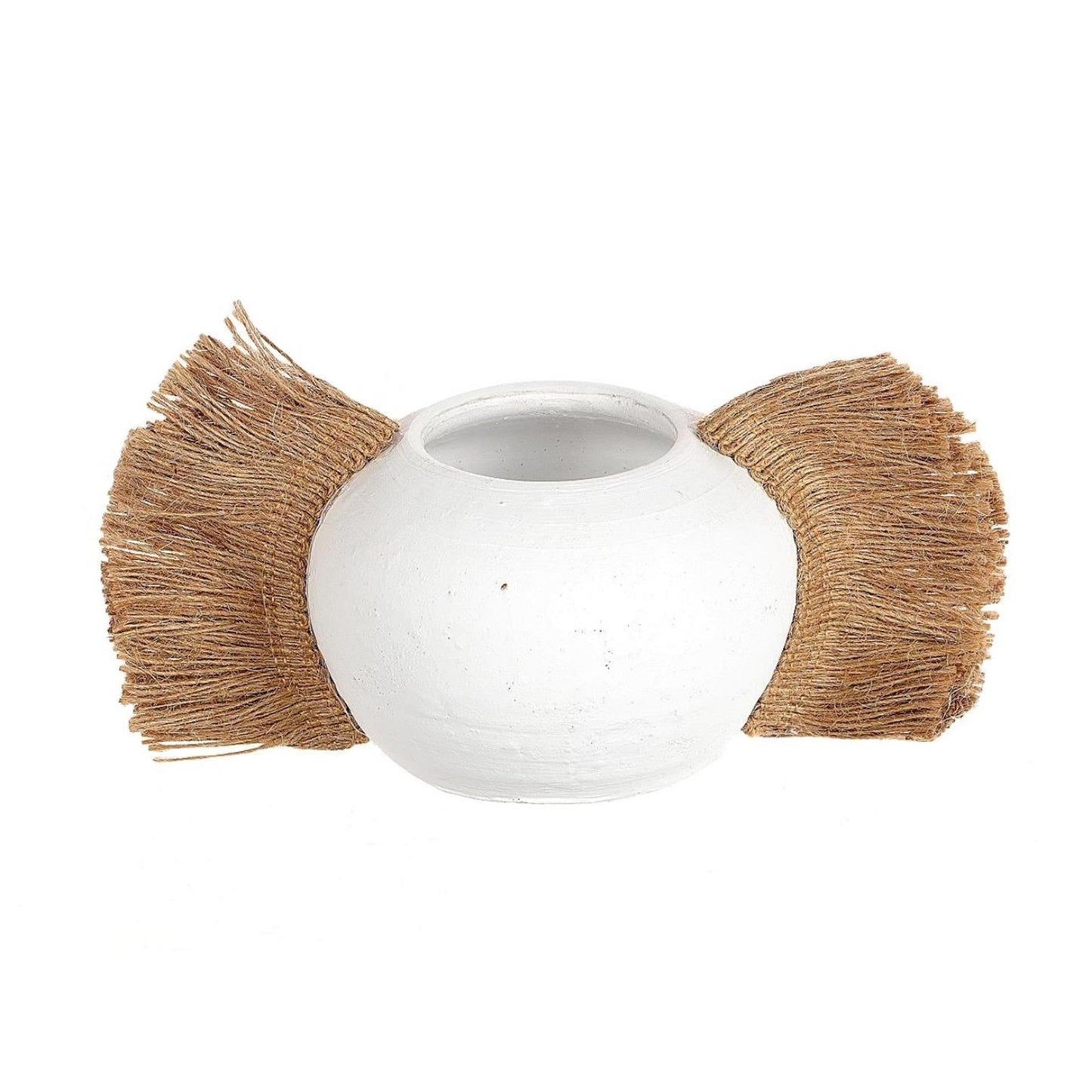 Hbx natural living vaas flugilo ø11xh8cm bohostyle