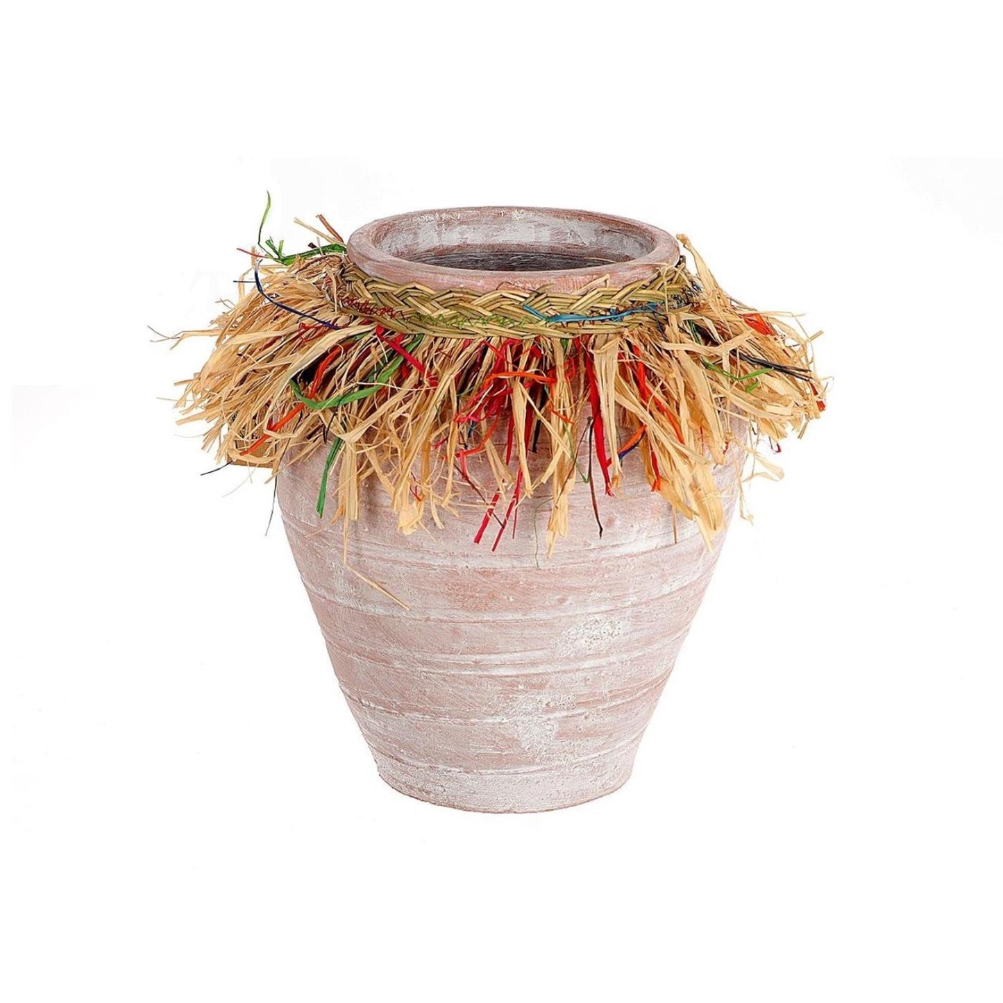 Hbx natural living vaas koluma ø19xh26cm bohostyle