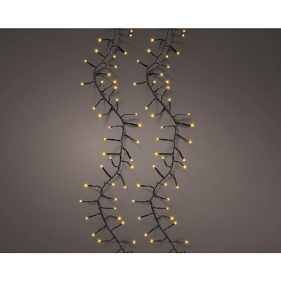 Lumineo led excellent twinkle 648 leds 100 cm zwart warm wit licht