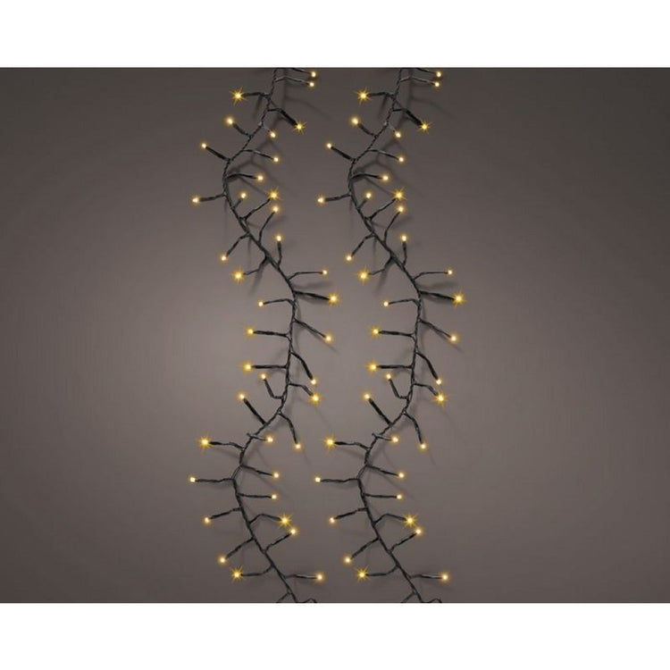 Lumineo led excellent twinkle 648 leds 100 cm zwart warm wit licht
