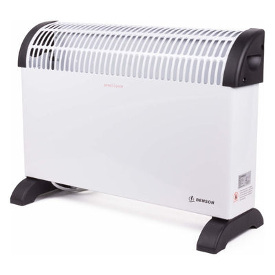 Benson convector heater 75- 1500w 52x17x32.5 cm wit zwart