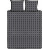 Ten cate katoenen eenpersoons dekbedovertrek 140x200 220 cm graphic antraciet