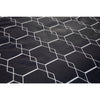 Ten cate katoenen eenpersoons dekbedovertrek 140x200 220 cm graphic antraciet