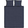 Ten cate katoenen eenpersoons dekbedovertrek 140x200 220 cm graphic donkerblauw
