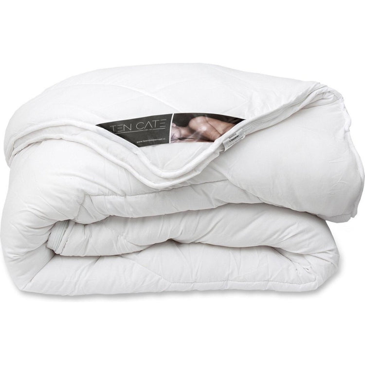 Ten cate premium 4 seizoenen eenpersoons dekbed 140x200 cm wit