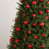 Vidaxl 111-delige kerstballenset polystyreen rood - afbeelding 3