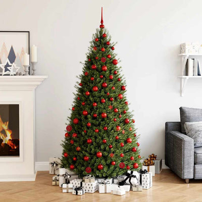Vidaxl 111-delige kerstballenset polystyreen rood