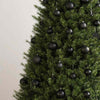 Vidaxl 111-delige kerstballenset polystyreen zwart