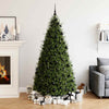 Vidaxl 111-delige kerstballenset polystyreen zwart