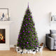 Vidaxl 111-delige kerstballenset polystyreen paars