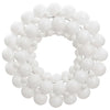 Vidaxl kerstkrans 45 cm polystyreen wit