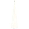 Vidaxl kerstverlichtingskegel met 60 warmwitte led's 120 cm acryl