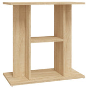 Vidaxl aquariumstandaard 60x30x60 cm bewerkt hout sonoma eikenkleurig - afbeelding 2