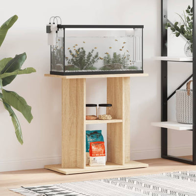 VidaXL Aquariumstandaard 60x30x60 cm bewerkt hout sonoma eikenkleurig