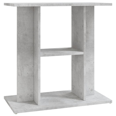 Vidaxl aquariumstandaard betongrijs 60x30x60 cm bewerkt hout