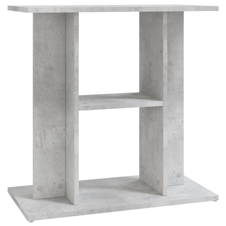 Vidaxl aquariumstandaard betongrijs 60x30x60 cm bewerkt hout