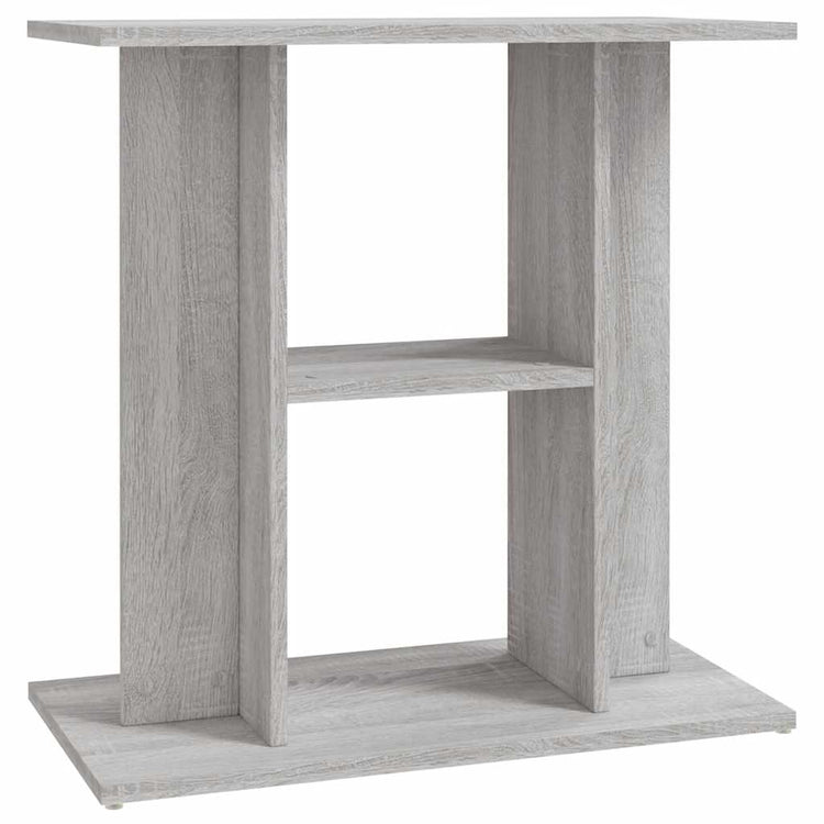 Vidaxl aquariumstandaard sonoma grijs 60x30x60 cm bewerkt hout