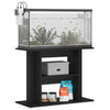 Vidaxl aquariumstandaard 80x35x60 cm bewerkt hout zwart