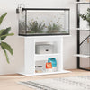 Vidaxl aquariumstandaard 80x35x60 cm bewerkt hout hoogglans wit