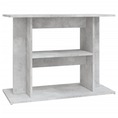 Vidaxl aquariumstandaard betongrijs 80x35x60 cm bewerkt hout