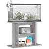 Vidaxl aquariumstandaard betongrijs 80x35x60 cm bewerkt hout
