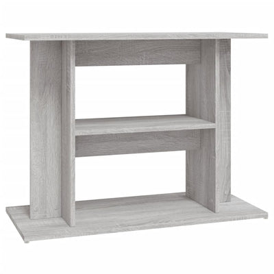 Vidaxl aquariumstandaard sonoma grijs 80x35x60 cm bewerkt hout