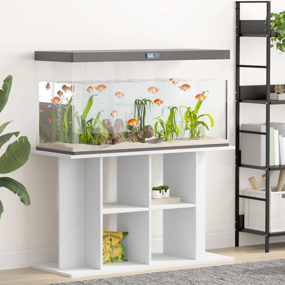 Vidaxl aquariumstandaard 100x40x60 cm bewerkt hout wit