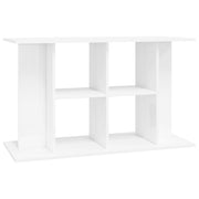 Vidaxl aquariumstandaard 100x40x60 cm bewerkt hout hoogglans wit - afbeelding 2