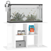 Vidaxl aquariumstandaard 100x40x60 cm bewerkt hout hoogglans wit - afbeelding 3