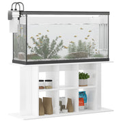 Vidaxl aquariumstandaard 120x40x60 cm bewerkt hout hoogglans wit - afbeelding 3