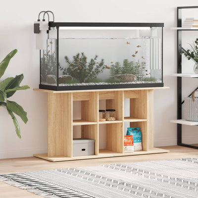 Vidaxl aquariumstandaard sonoma eiken 120x40x60 cm bewerkt hout