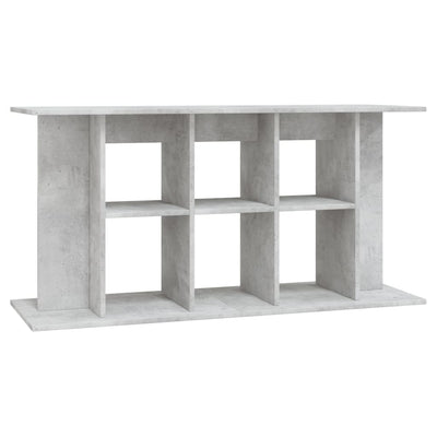 Vidaxl aquariumstandaard betongrijs 120x40x60 cm bewerkt hout