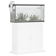 Vidaxl aquariumstandaard 81x36x73 cm bewerkt hout hoogglans wit - afbeelding 3