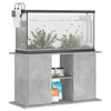 Vidaxl aquariumstandaard betongrijs 101x41x58 cm bewerkt hout