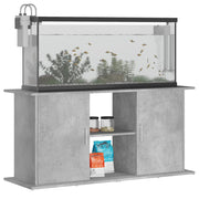 VidaXL Aquariumstandaard 121x41x58 cm bewerkt hout betongrijs - afbeelding 3