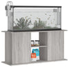 VidaXL Aquariumstandaard 121x41x58 cm bewerkt hout grijs sonoma eiken