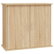 Vidaxl aquariumstandaard sonoma eiken 81x36x73 cm bewerkt hout - afbeelding 2