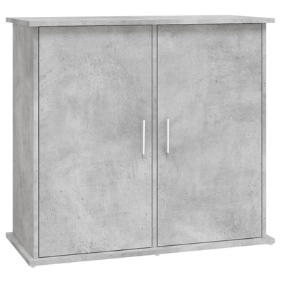 Vidaxl aquariumstandaard betongrijs 81x36x73 cm bewerkt hout