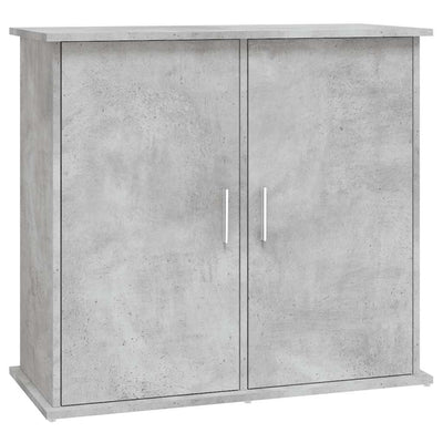 Vidaxl aquariumstandaard betongrijs 81x36x73 cm bewerkt hout