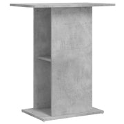 Vidaxl aquariumstandaard betongrijs 60,5x36x72,5 cm bewerkt hout - afbeelding 2