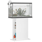 Vidaxl aquariumstandaard 75x36x72,5 cm bewerkt hout hoogglans wit - afbeelding 3