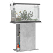 Vidaxl aquariumstandaard 75x36x72,5 cm bewerkt hout betongrijs - afbeelding 3